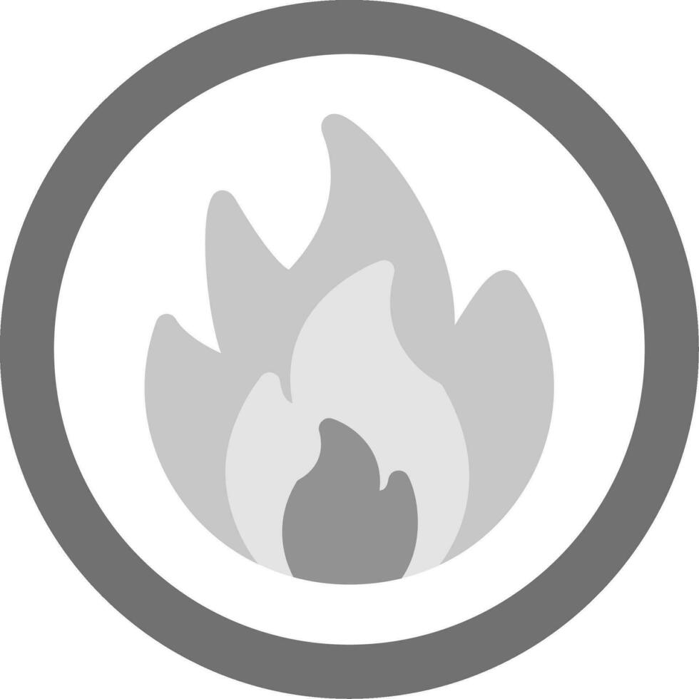 Flammable Vector Icon