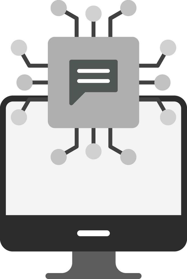 Artificial Intelligence Vector Icon