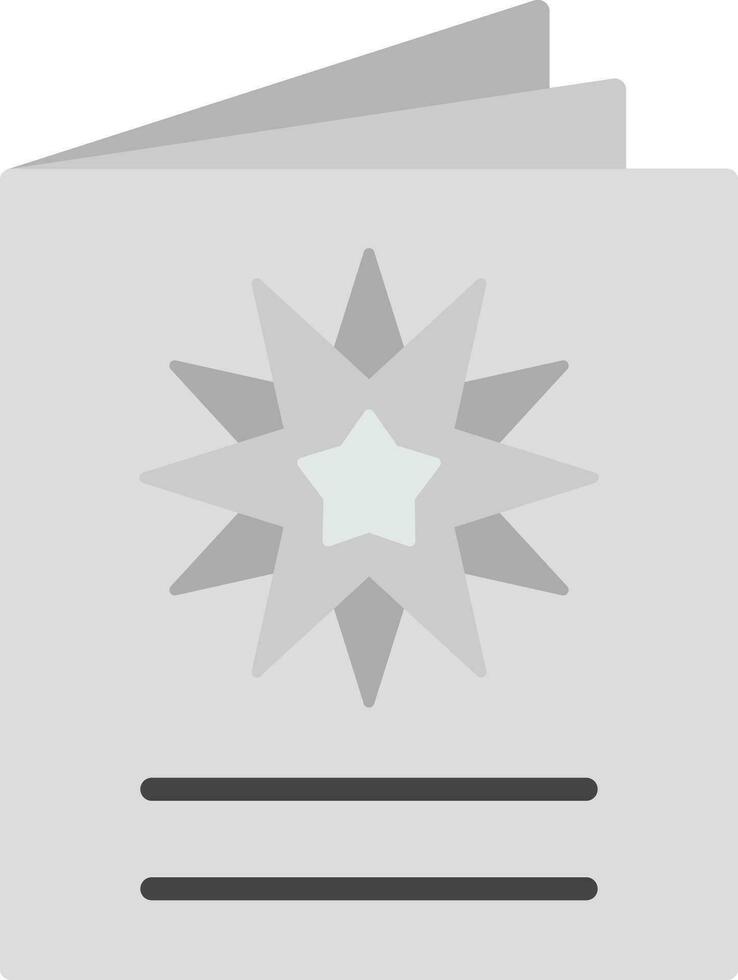 Greeting Card Vector Icon