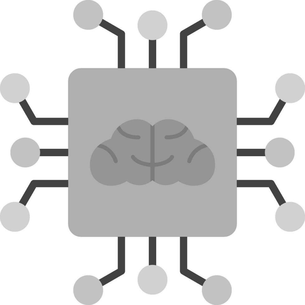 Artificial Intelligence Vector Icon