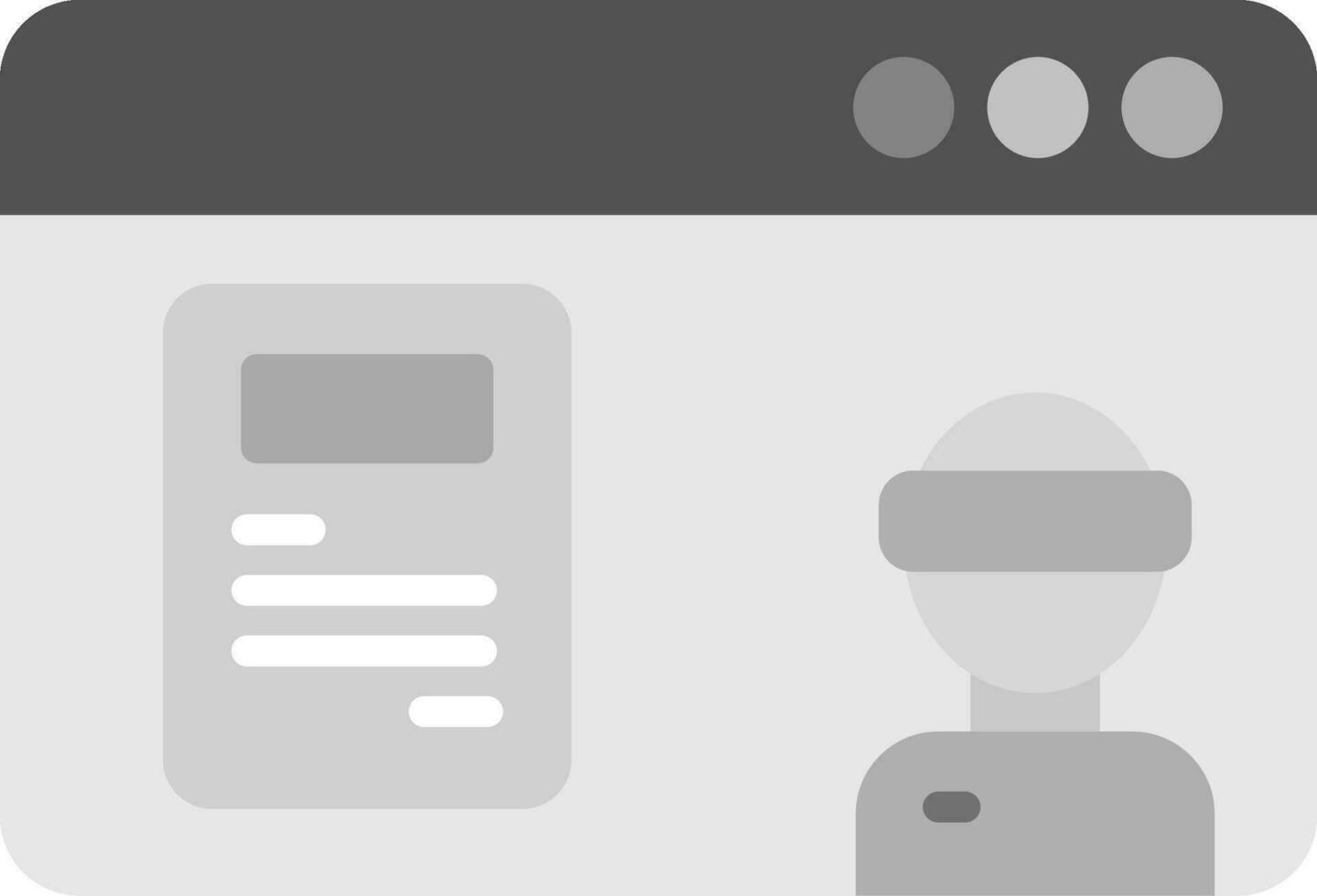 Chat Bot Vector Icon