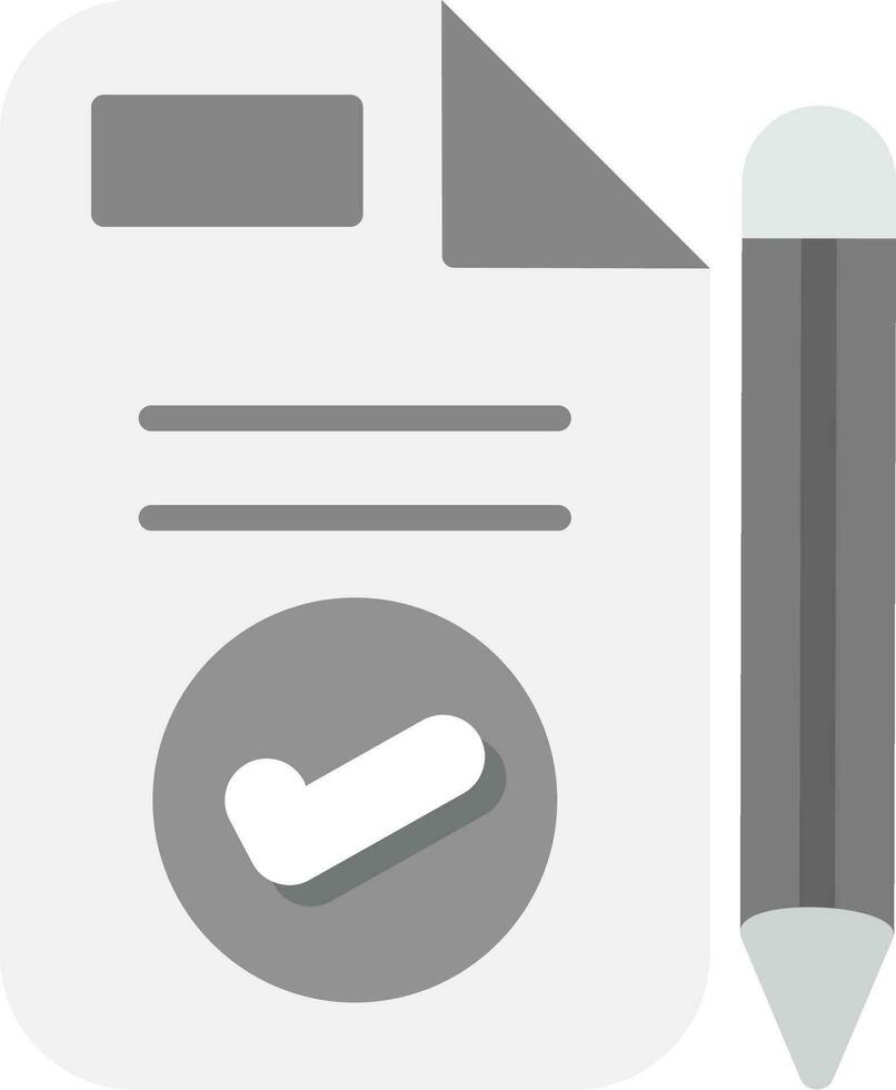 Pen And Paper Vector Icon