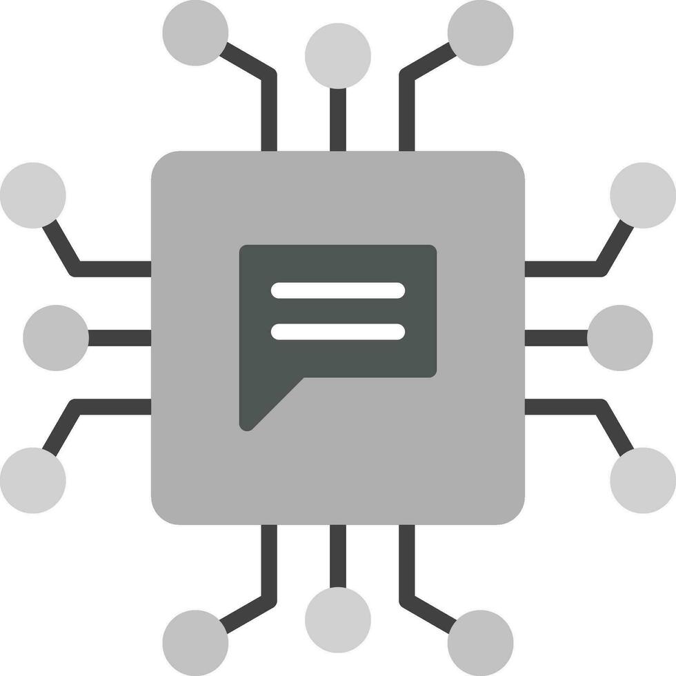 Natural Language Processing Vector Icon