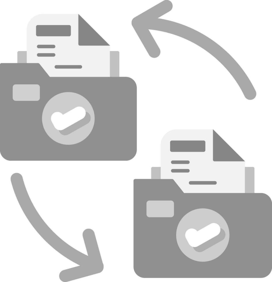 Folder Management Vector Icon