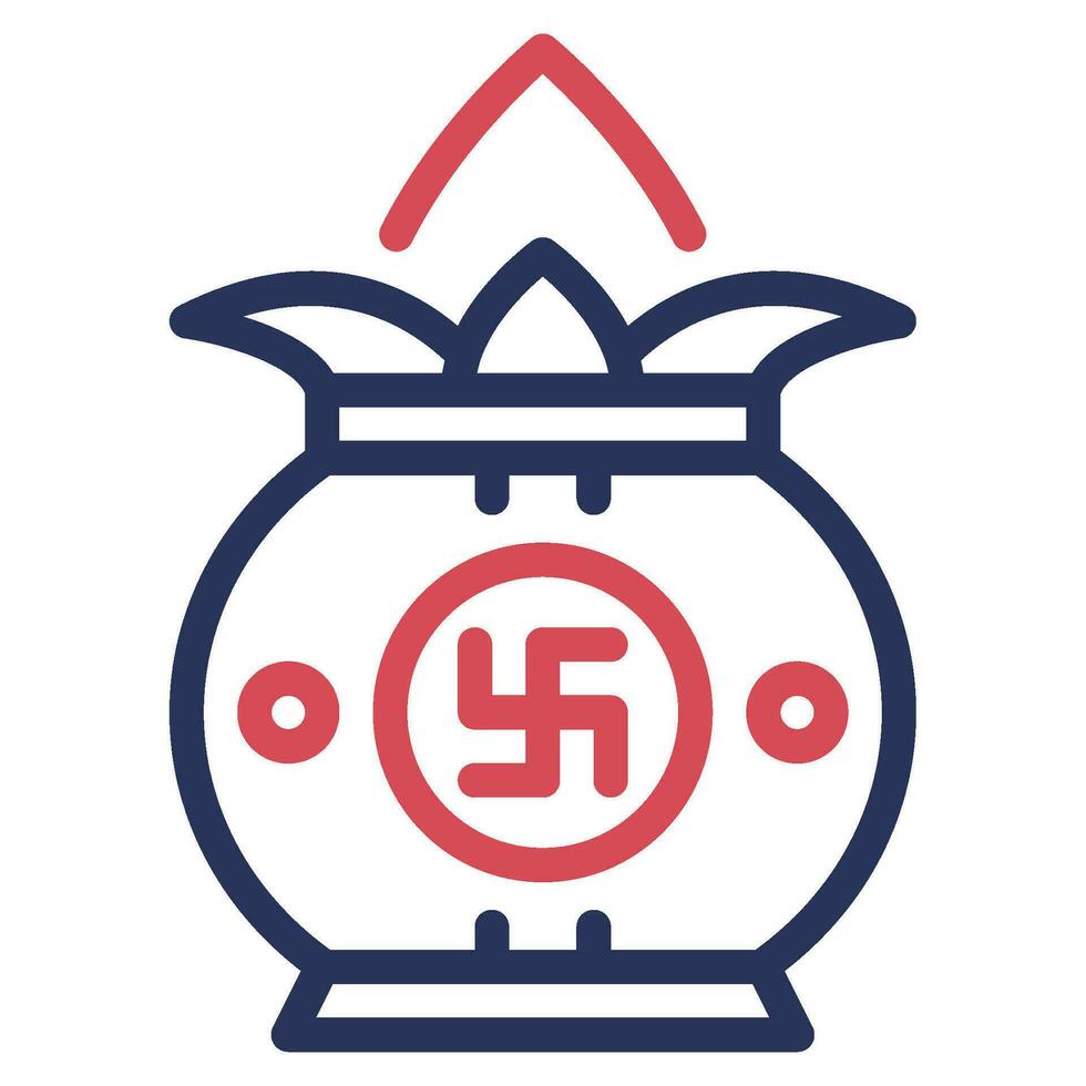Puja Icon Illustration for web, app, infographic, etc vector