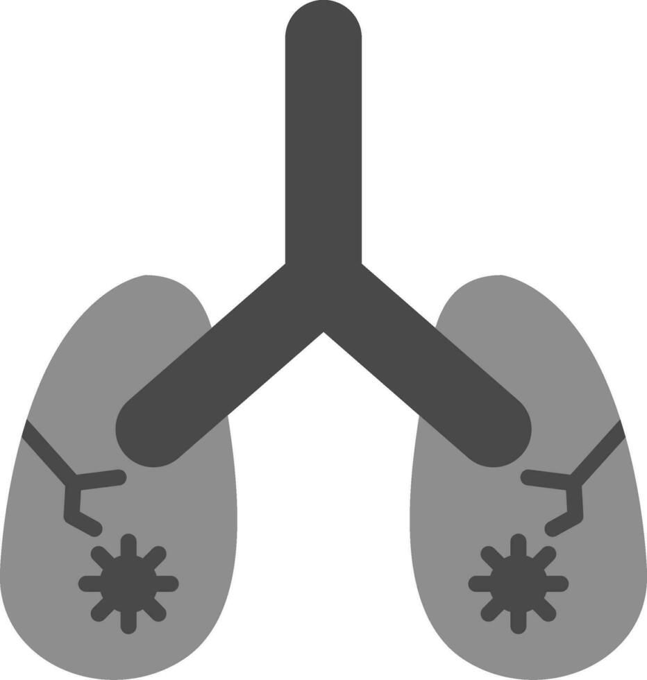 Lungs Vector Icon