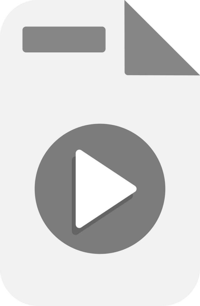 Video File Vector Icon