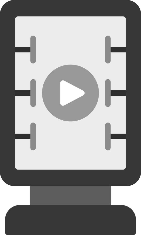 icono de vector de vídeo