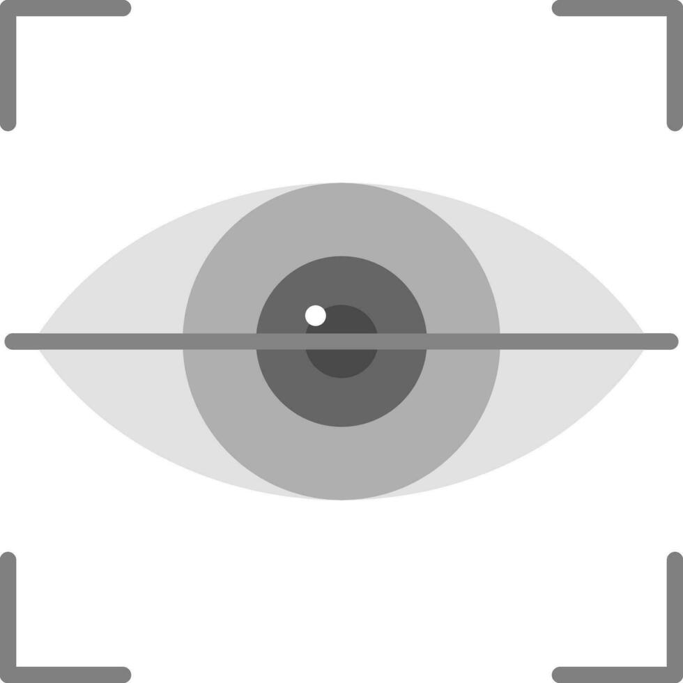 Eye Scan Vector Icon