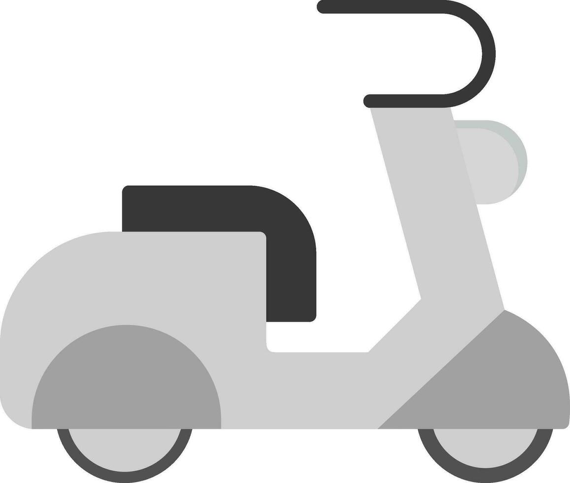 icono de vector de scooter