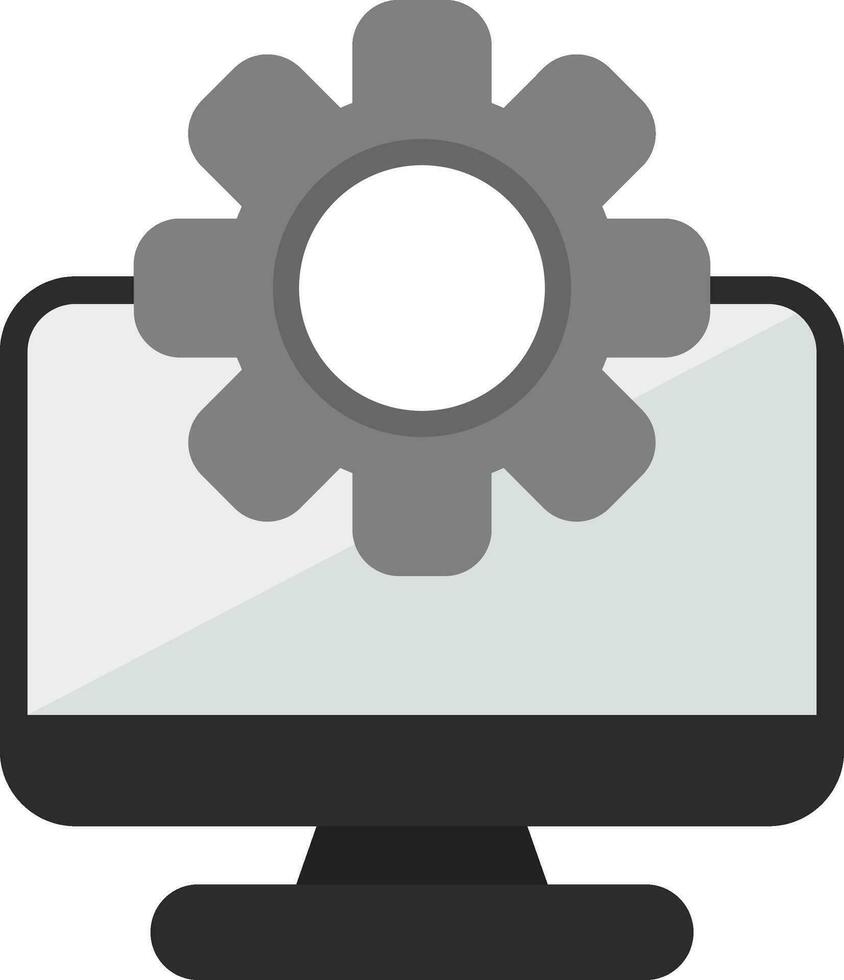 Computer Vector Icon