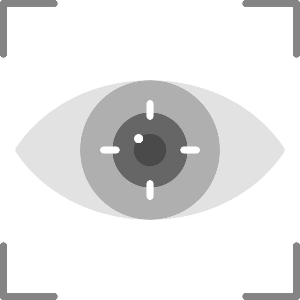 Eye Tracking Vector Icon