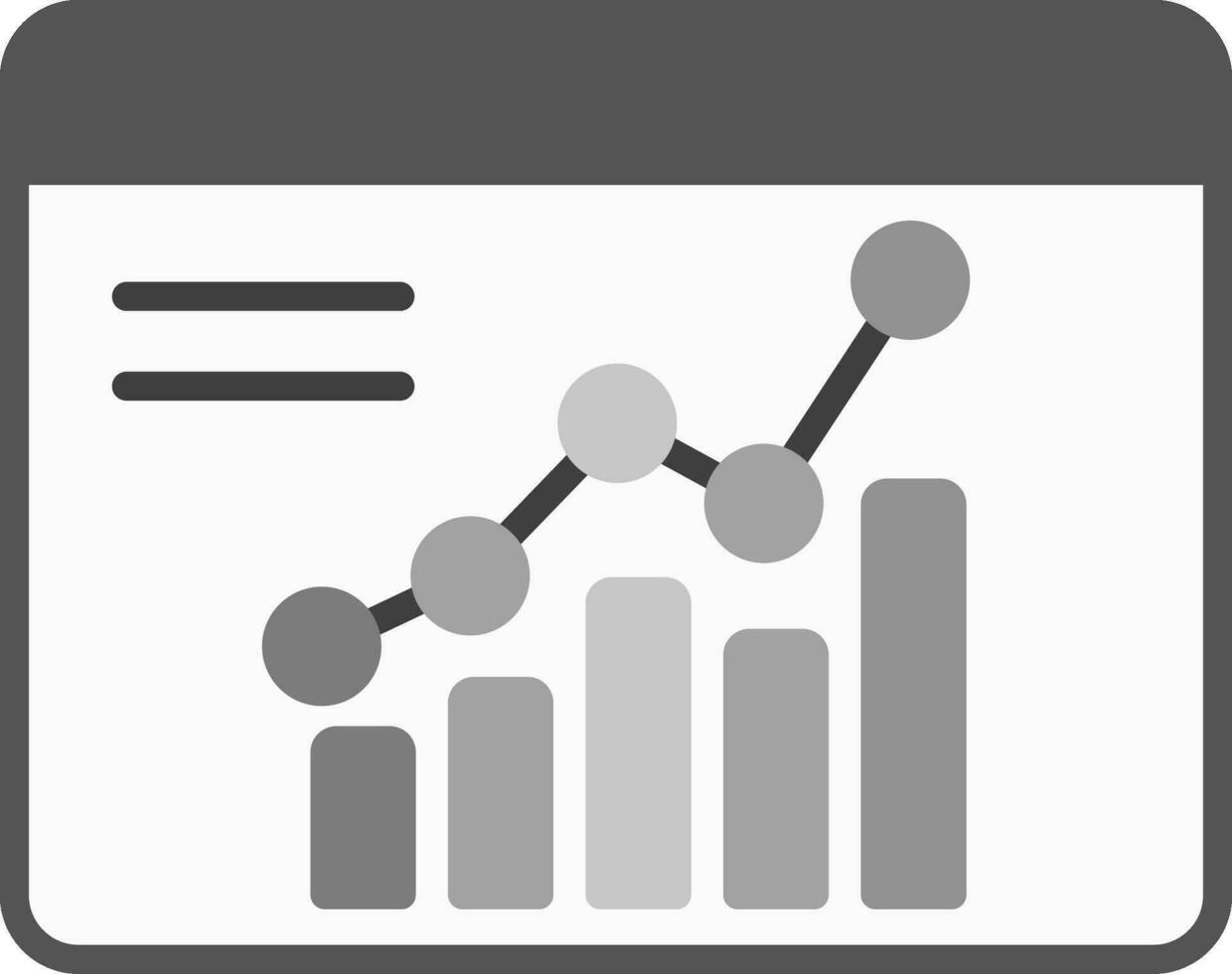 Analytics Vector Icon