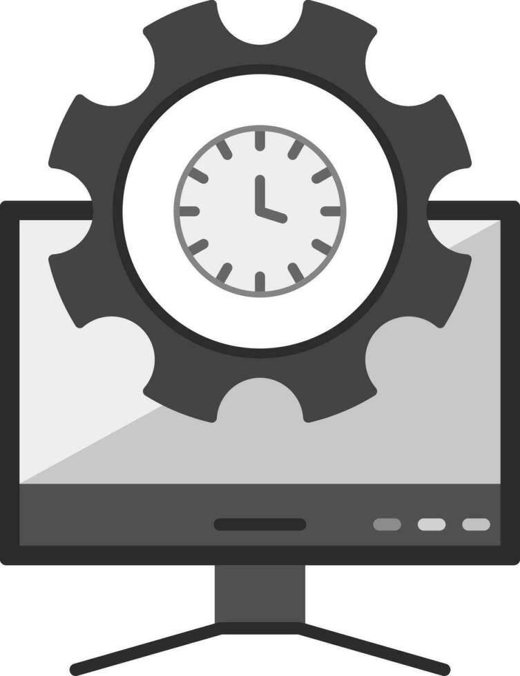 Computer Vector Icon