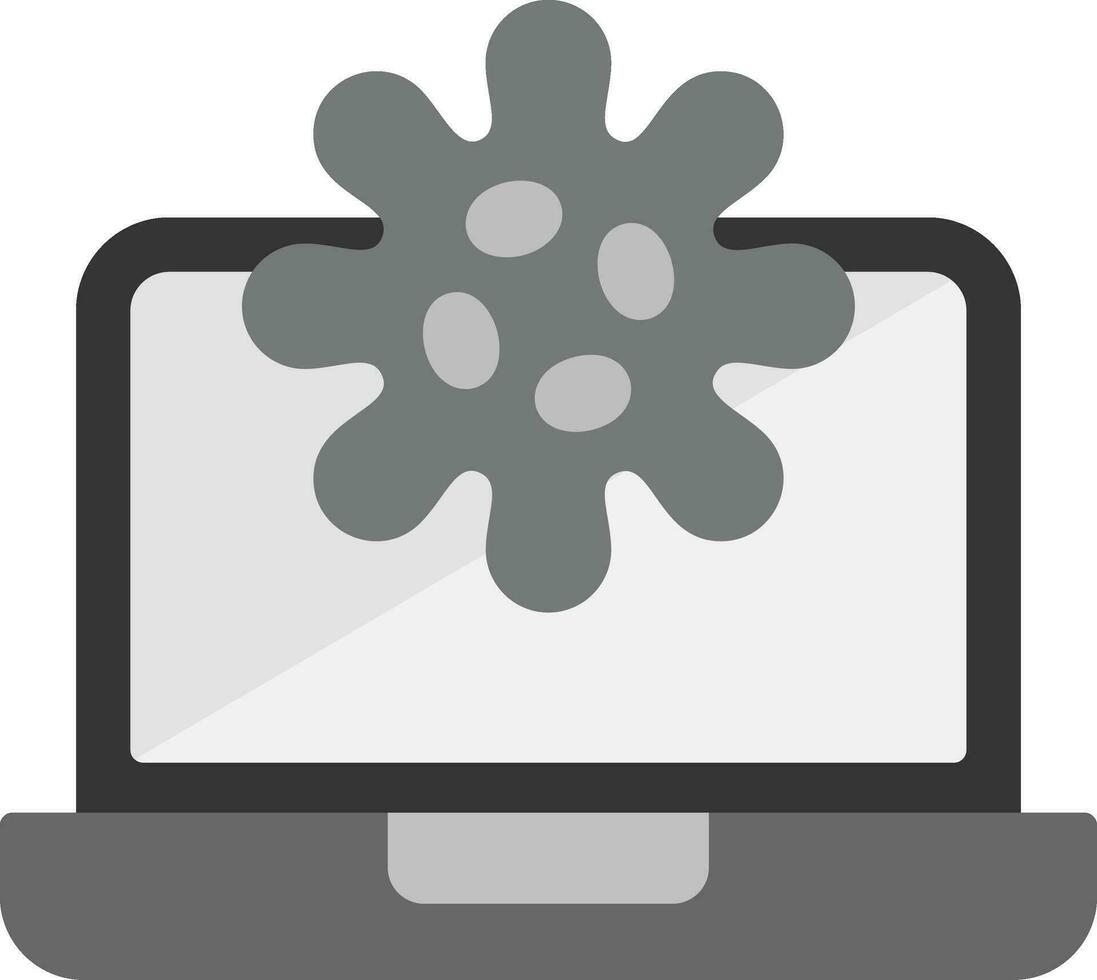 icono de vector de virus