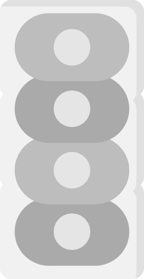Colonial Diatom Vector Icon