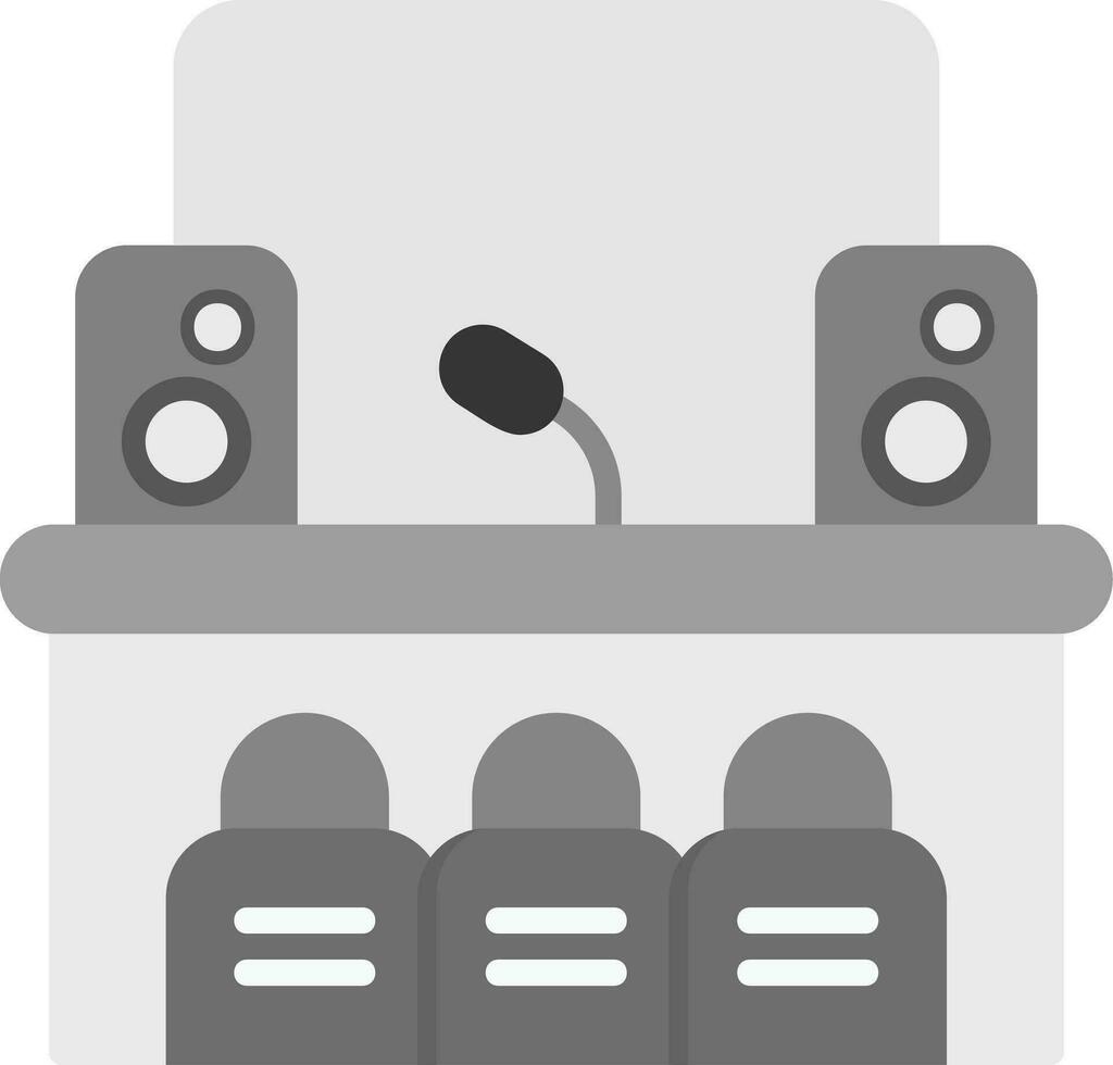 Stage Vector Icon