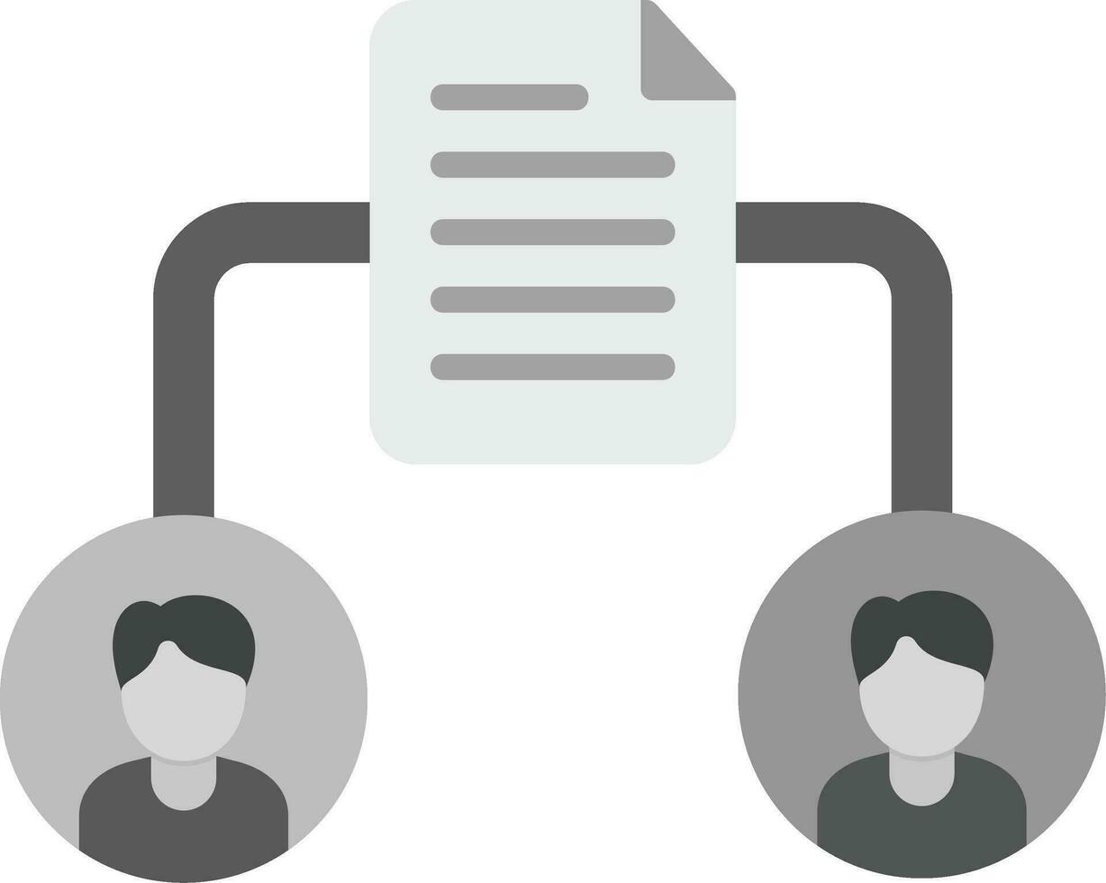 File Share Vector Icon