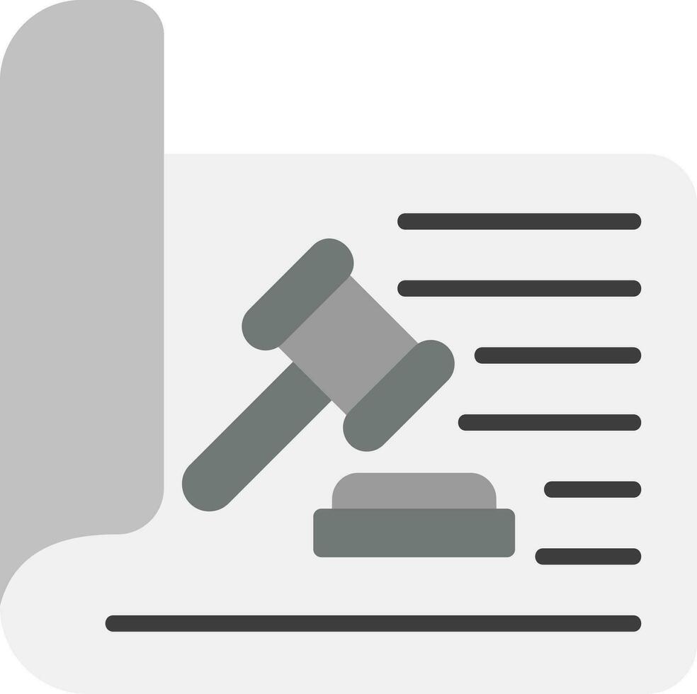 Gavel Vector Icon