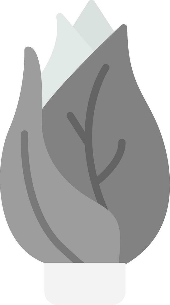 Belgian Endive Vector Icon