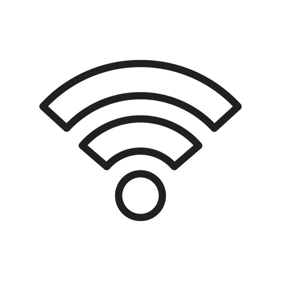 wifi icon design vector template
