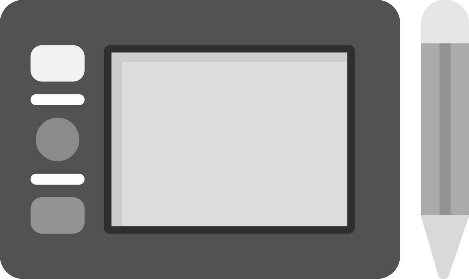 Graphic Tablet Vector Icon