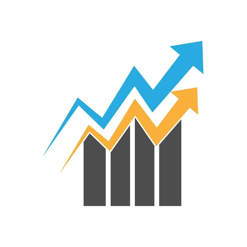 Business finance logo design vector