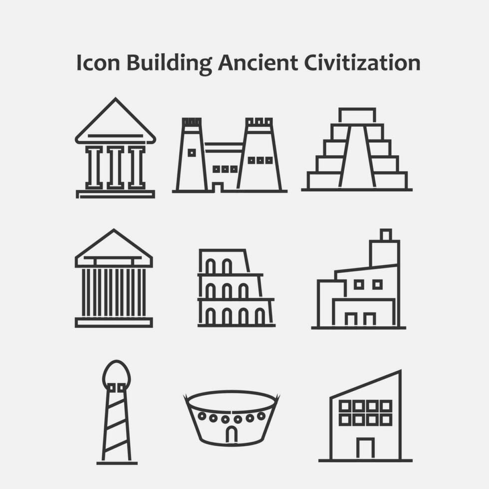 building and architecture icons set, vector illustration eps10 graphic design