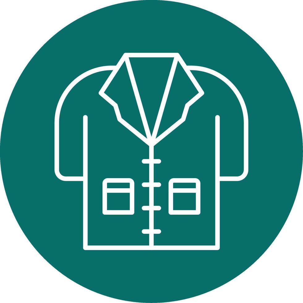 Lab Coat Vector Icon