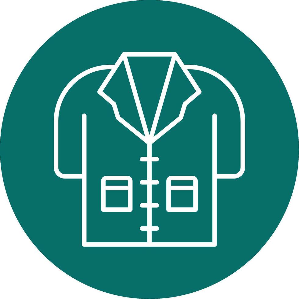 Lab Coat Vector Icon