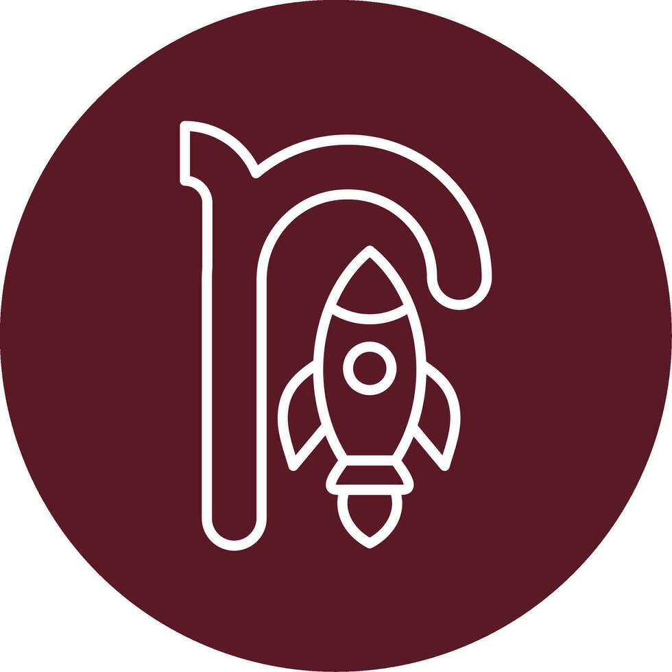 Small R Vector Icon