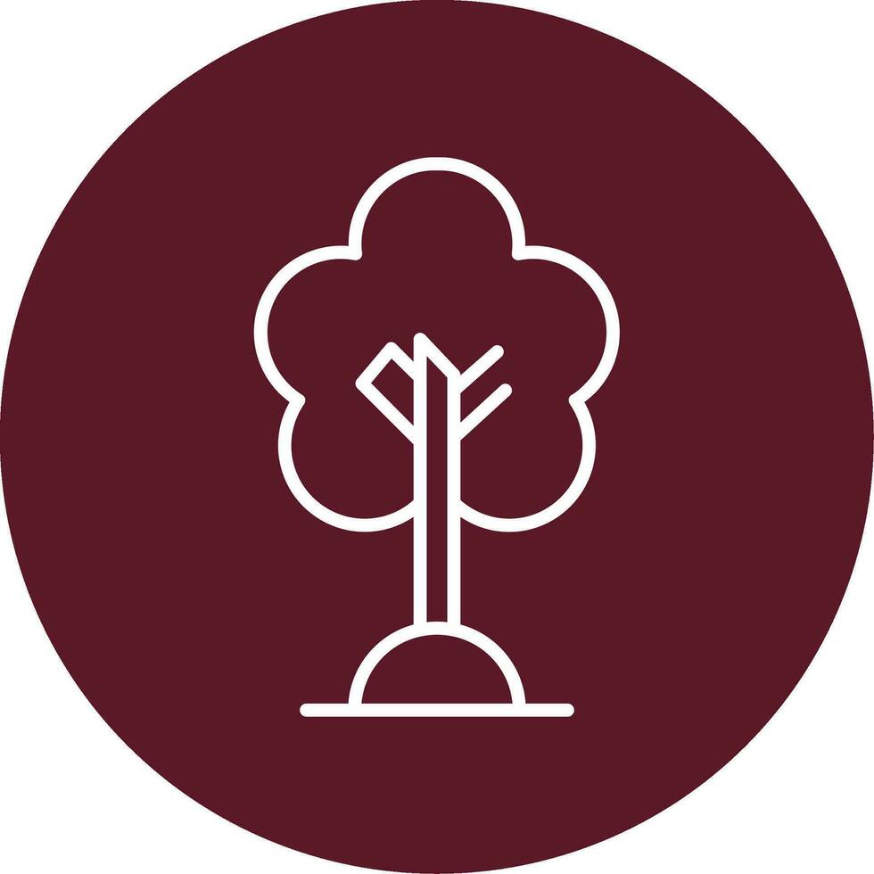 Cherry Tree Vector Icon