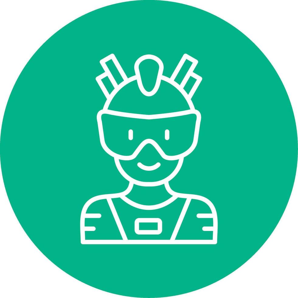 Superhero Vector Icon