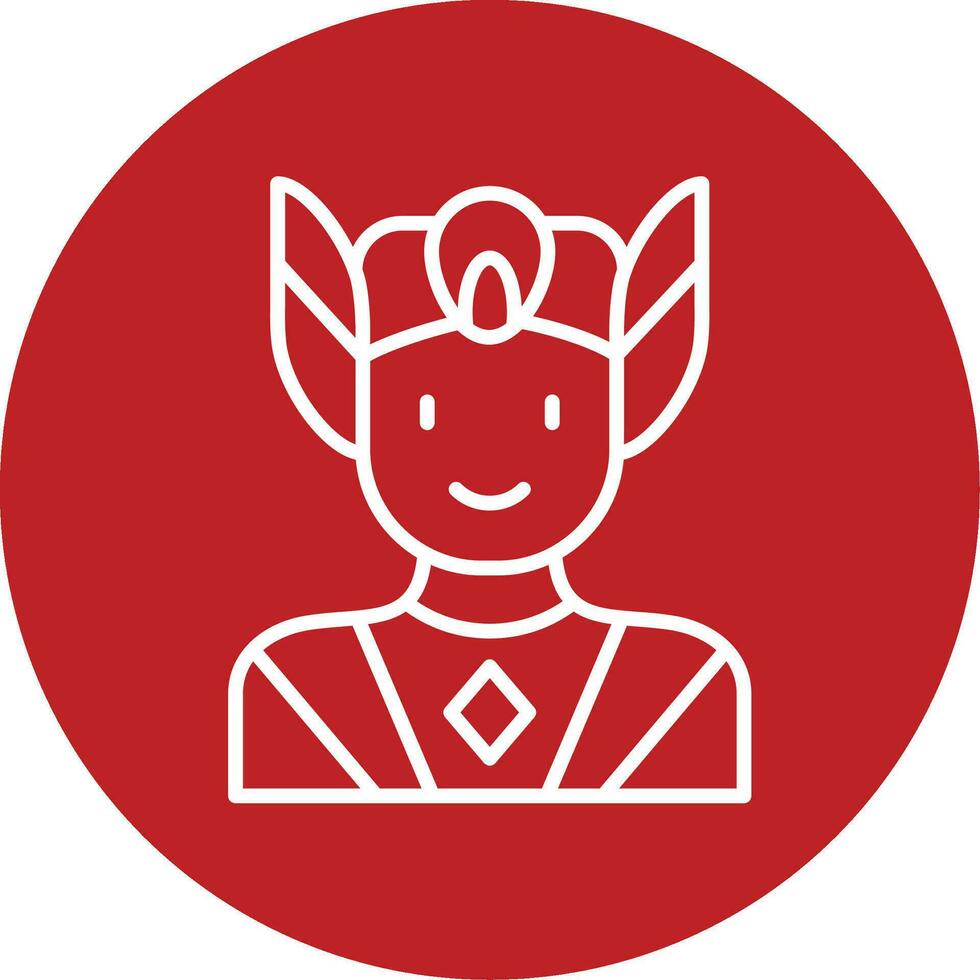 Superhero Vector Icon