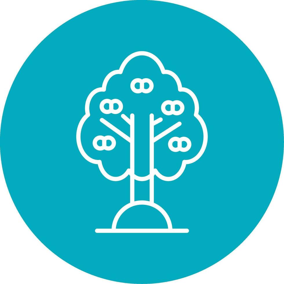 Apricot Vector Icon