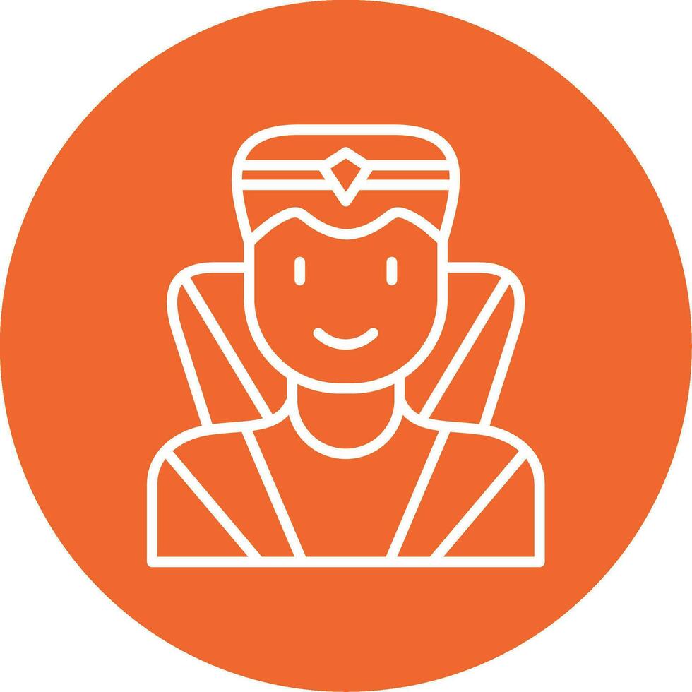 Superhero Vector Icon