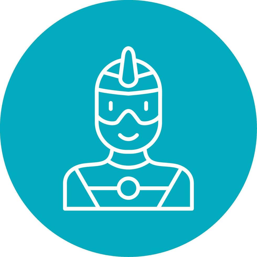 Superhero Vector Icon