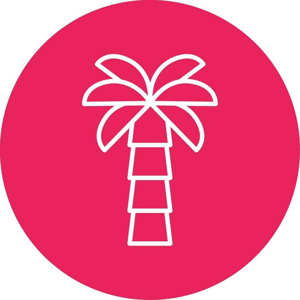 Palm Tree Vector Icon