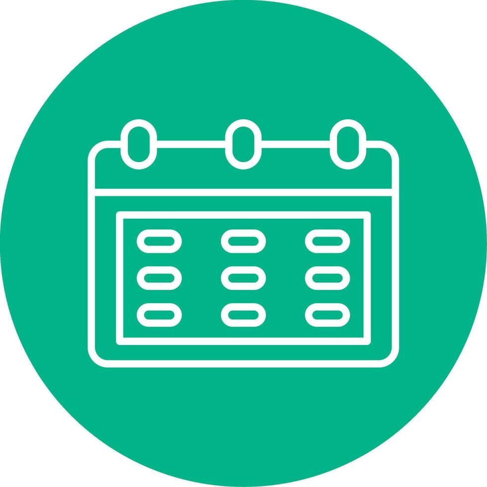Calendar Vector Icon