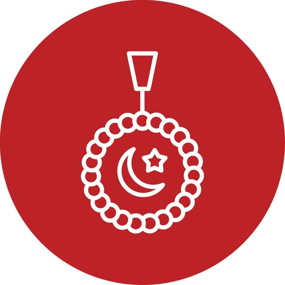 Tasbih Vector Icon