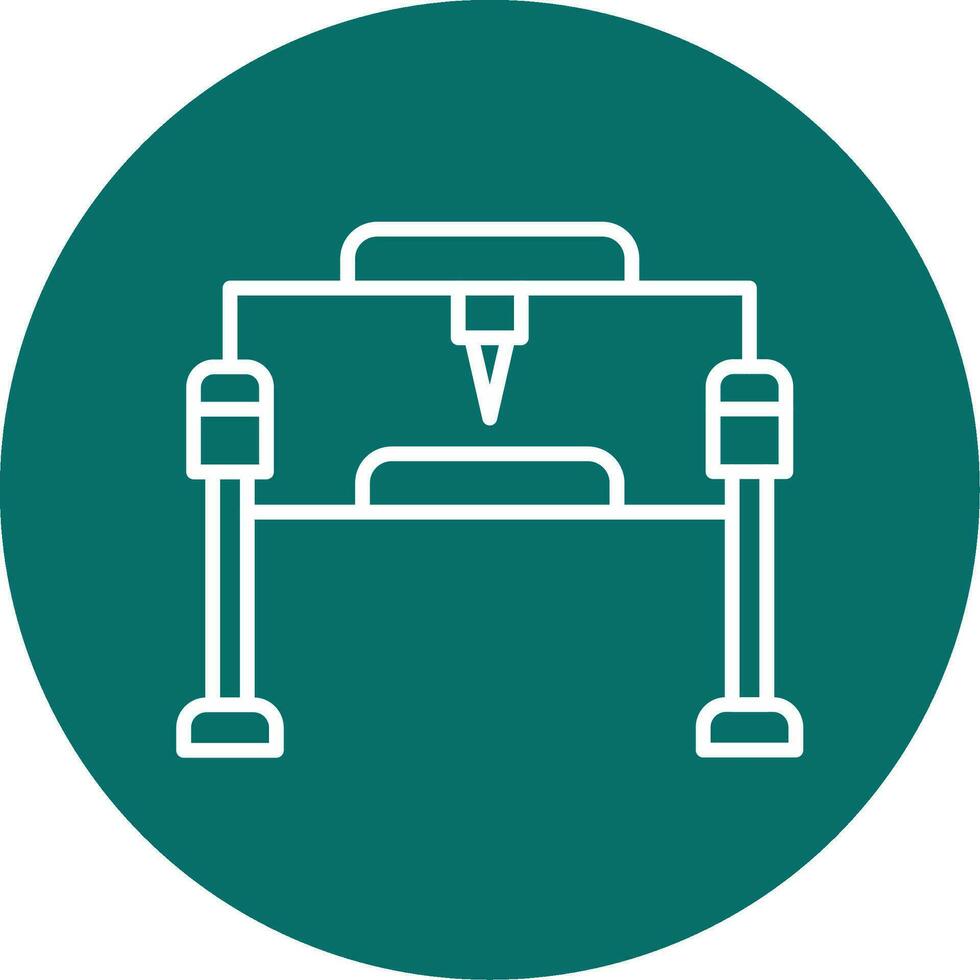 3d Printer Vector Icon
