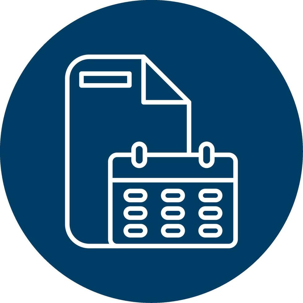 icono de vector de documento