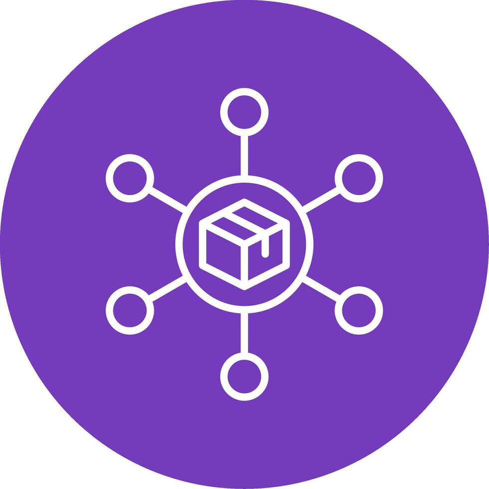 Distribution Center Vector Icon