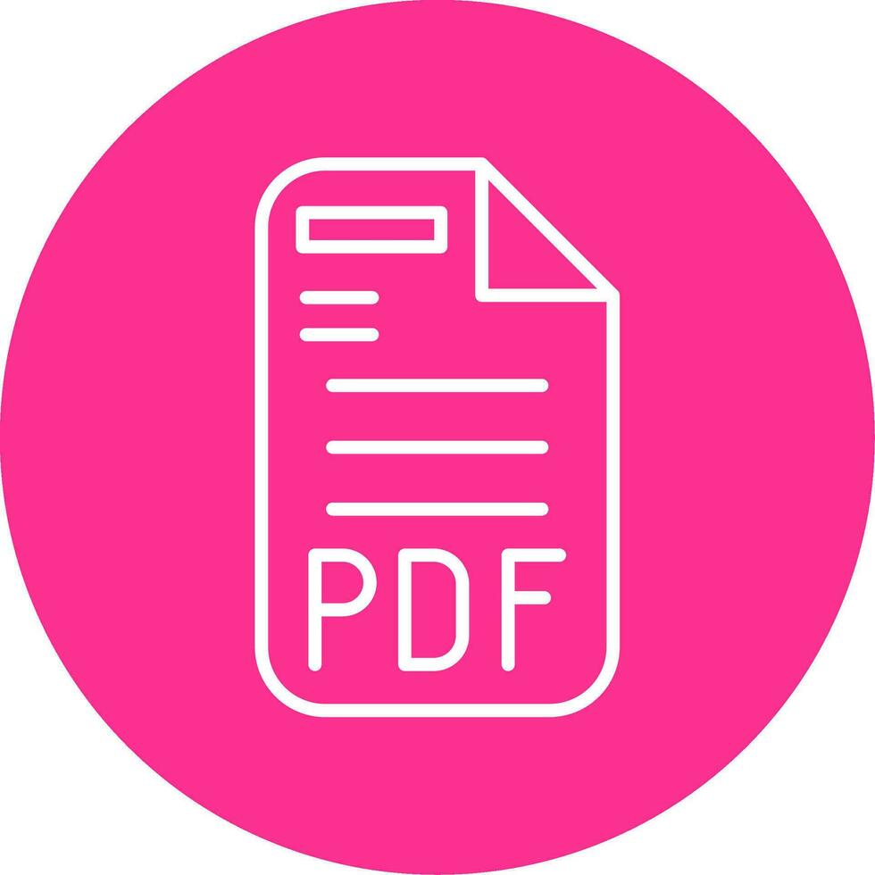 Pdf Vector Icon