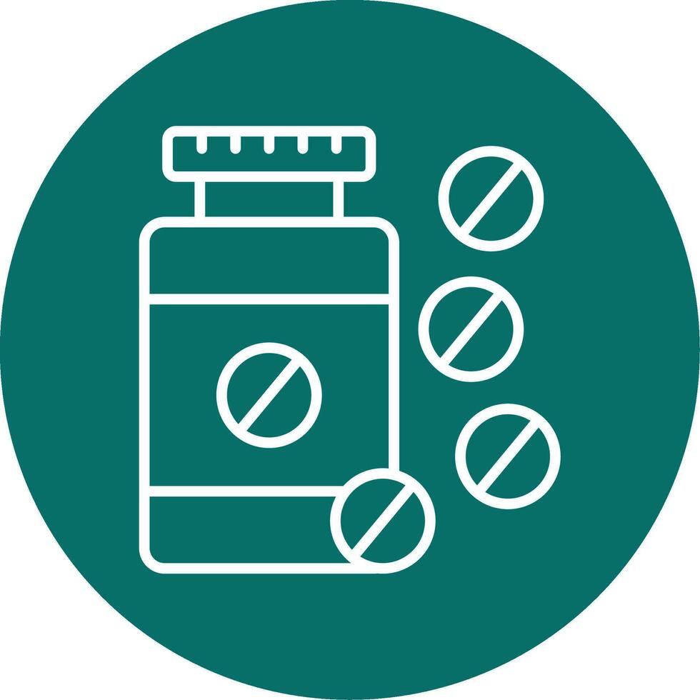 Aspirin Vector Icon