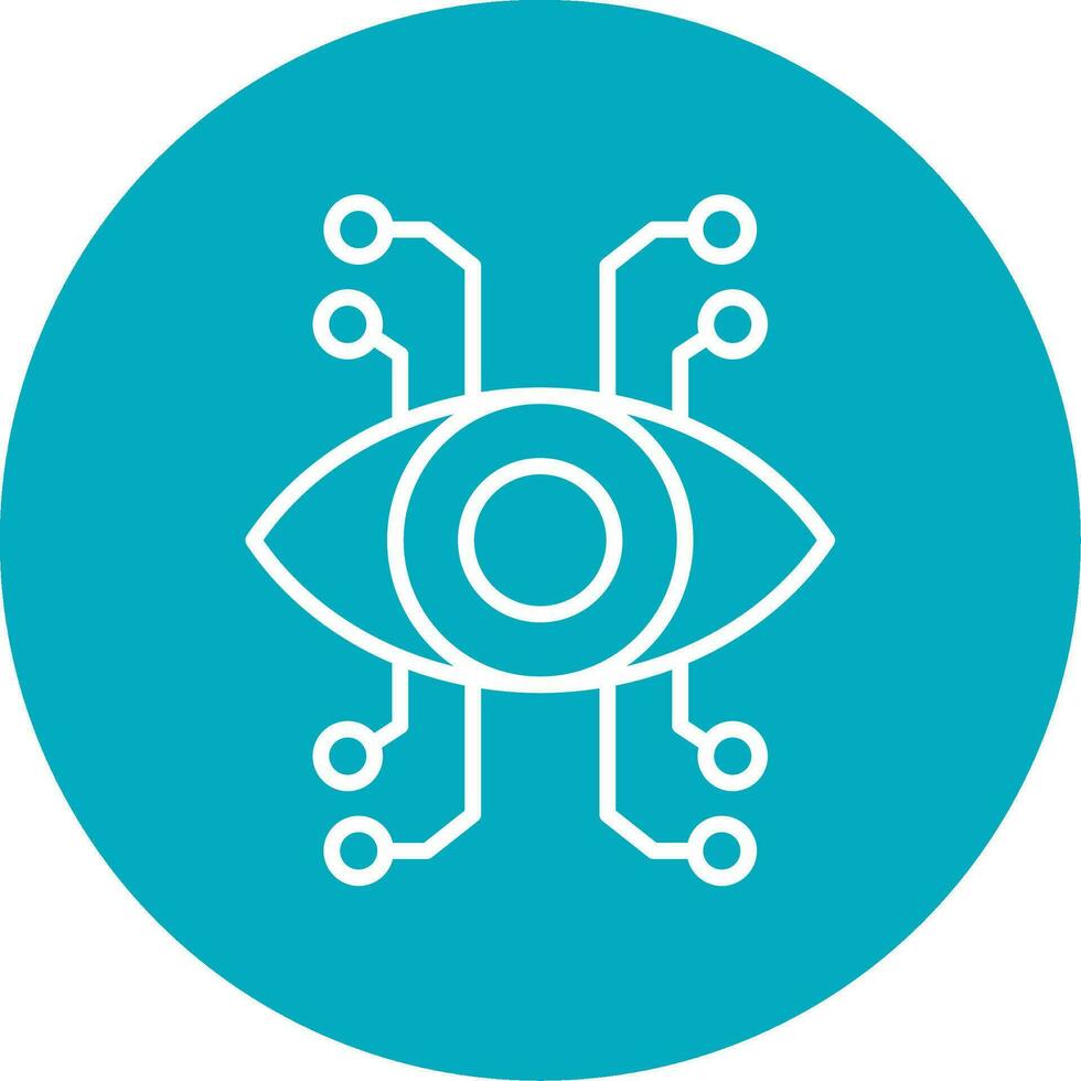 Bionic Eye Vector Icon