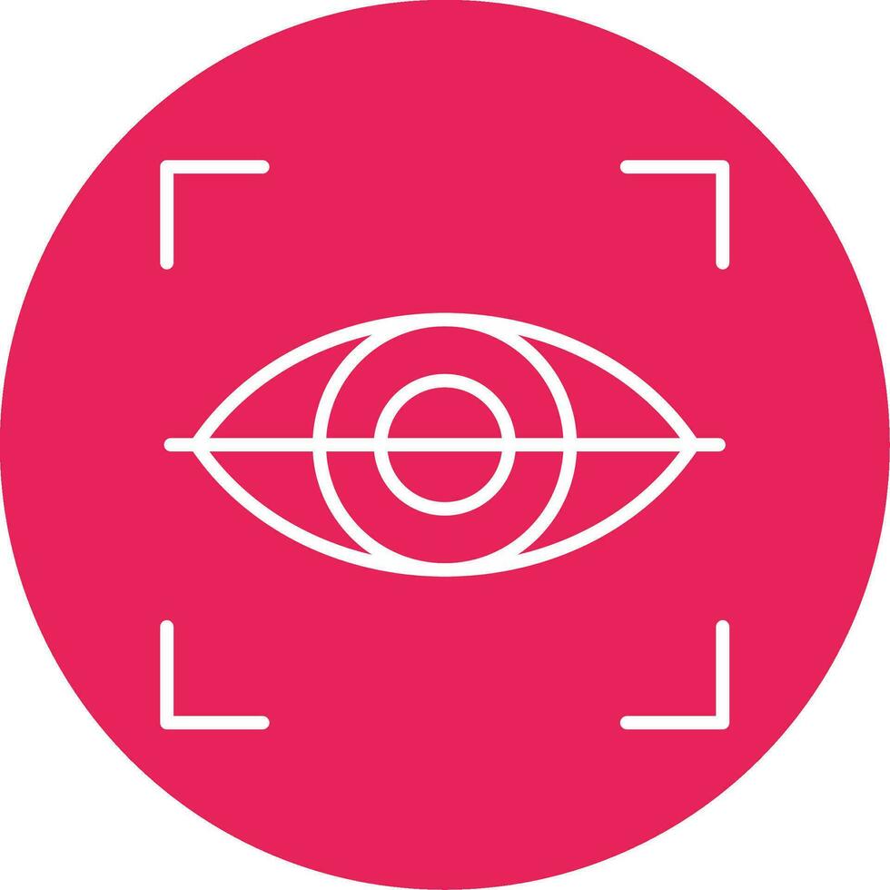 Eye Scan Vector Icon