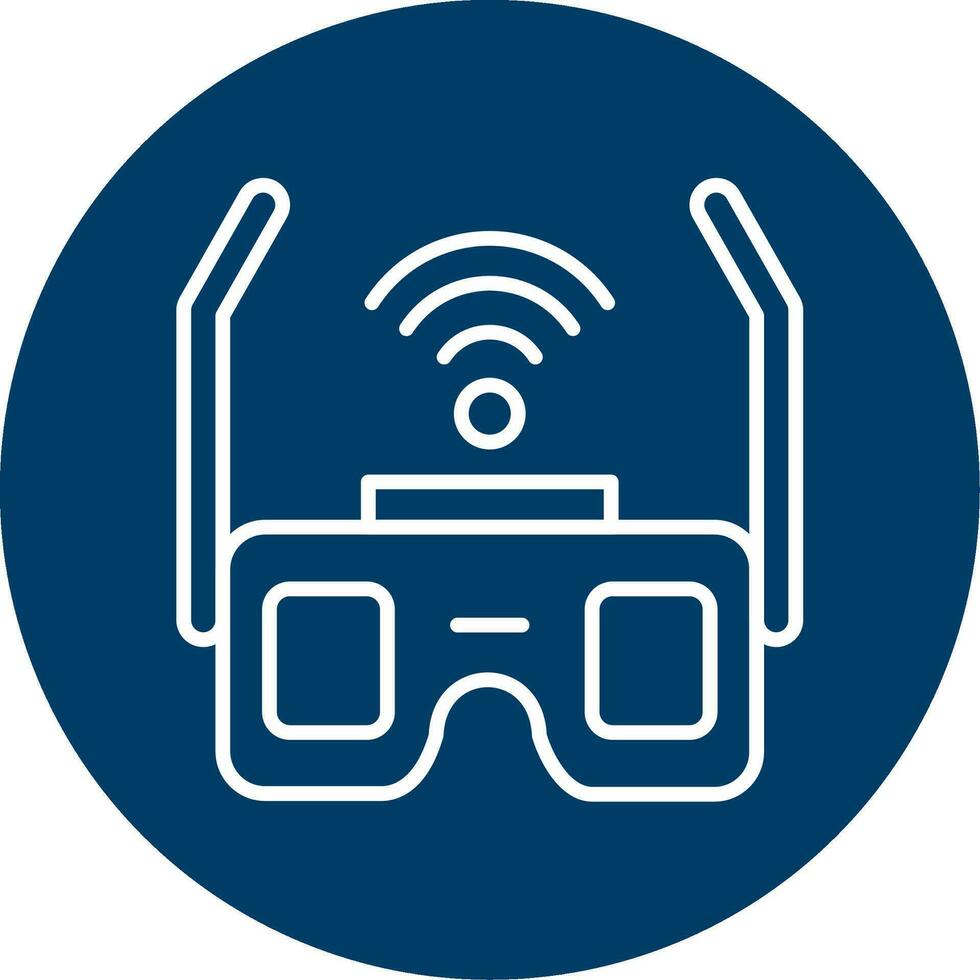 Smart Glasses Vector Icon