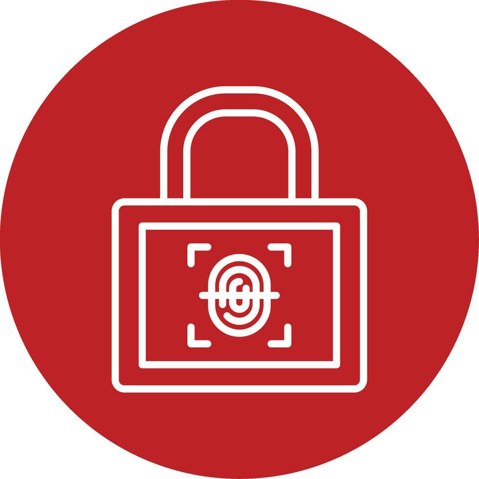 Fingerprint Vector Icon