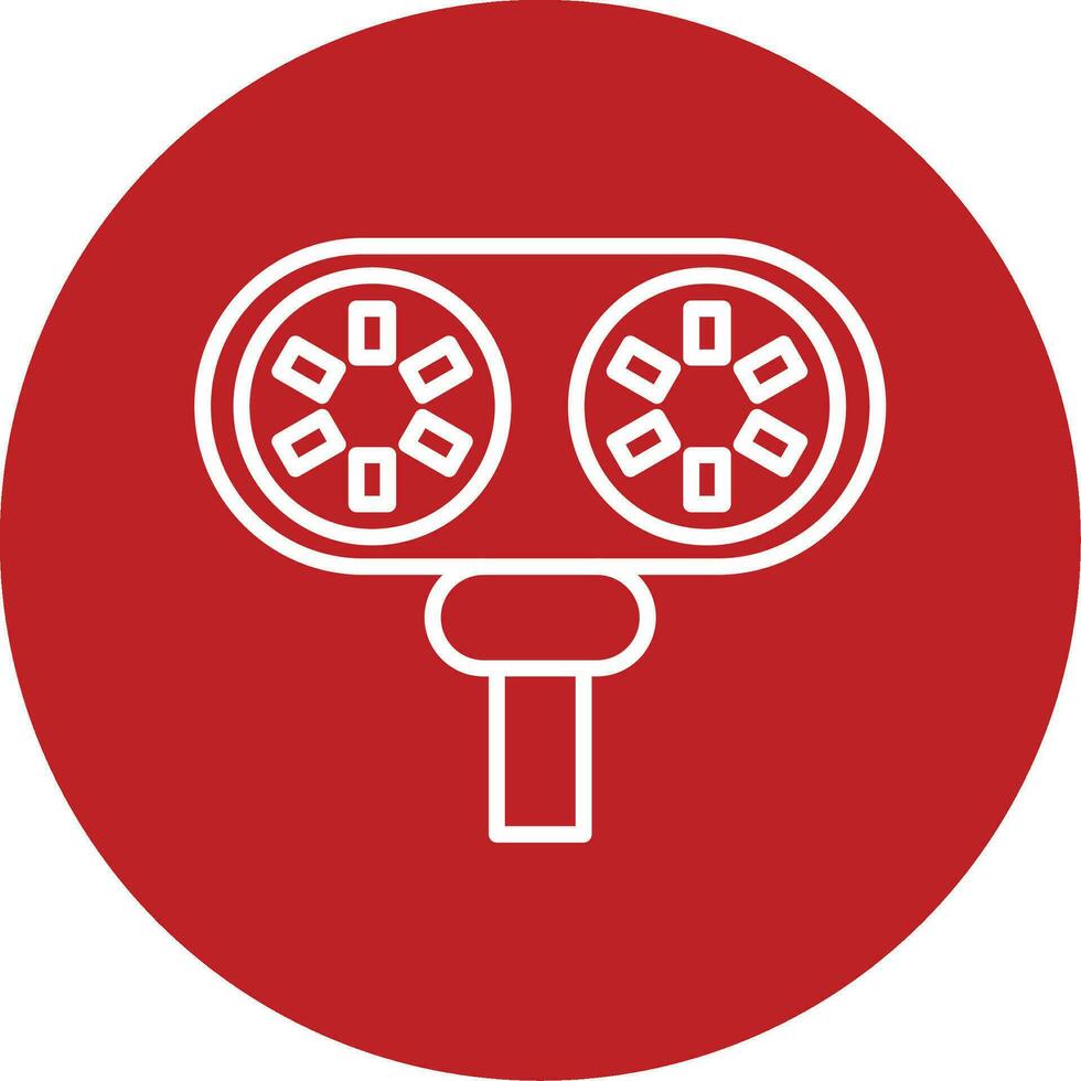 Stereoscope Vector Icon